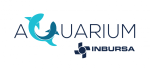 LOGO FINAL  en el proceso de Acuario Inbursa. Más tarde también este tuvo modificaciones.